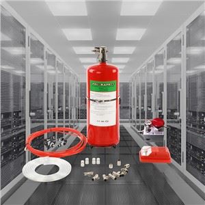 Ugunsdrošības sistēma elektriskajiem skapjiem un serveru plauktiem