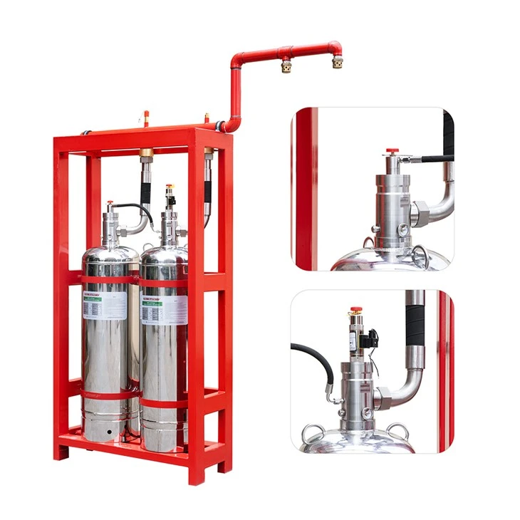NOVEC1230 Fire System Water Mist Fire System Clean Agent FK5112 System For Server Room Protection One Stop Fire Solution Design high quality